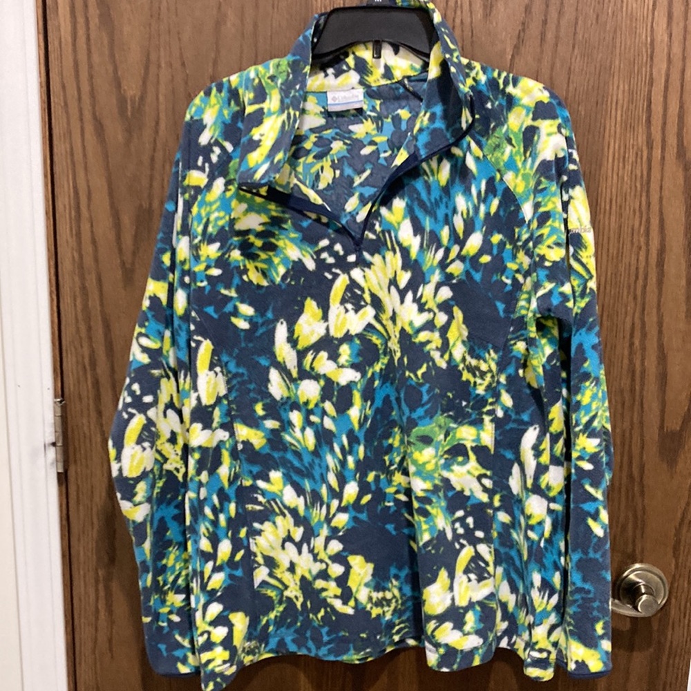 Columbia lightweight 1/4 zip fleece